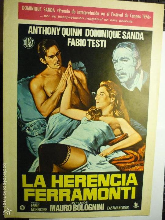 Cine: guia doble la herencia ferramonti-anthony quinn