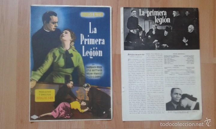 Cine: guIa doble  de la pelicula--la primera legion