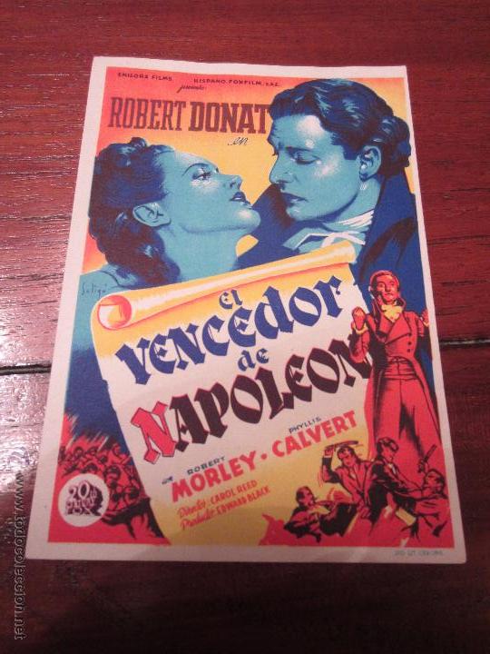 Cine: El Vencedor de Napoleon. solig&oacute;. Sencillo de 20Th Century