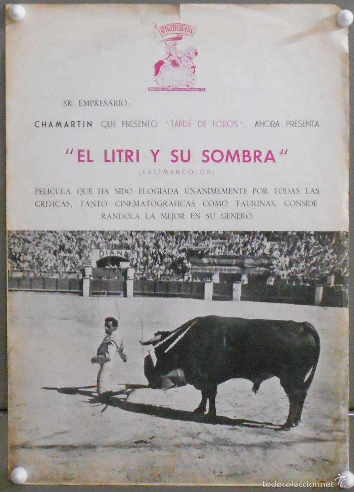 Cinema: AEY97 EL LITRI Y SU SOMBRA RAFAEL GIL TOROS GUIA ORIGINAL CHAMARTIN ESTRENO