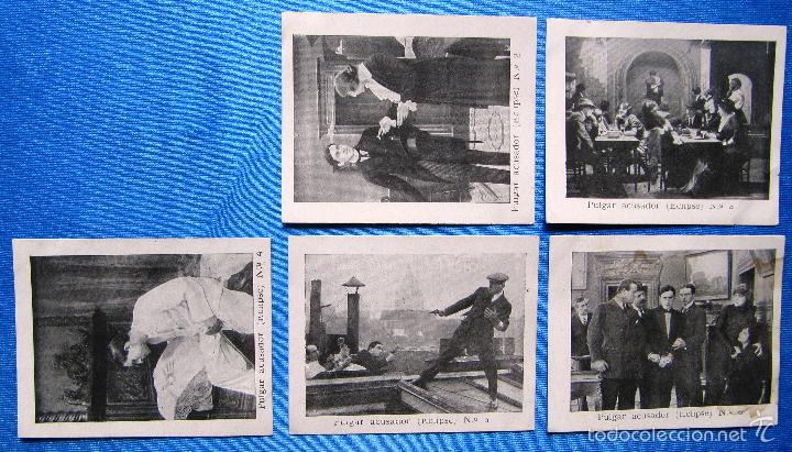 Cine: TIKET FILM. PULGAR ACUSADOR, ECLIPSE 1914. RECLAM FILMS.