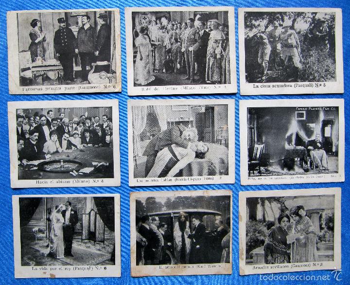 Cine: TIKET FILM. PUPURRI DE CROMOS SUELTOS, RECLAM FILMS. CHOCOLATE AMATLLER, EN REVERSO DE ALG&Uacute;N CROMO