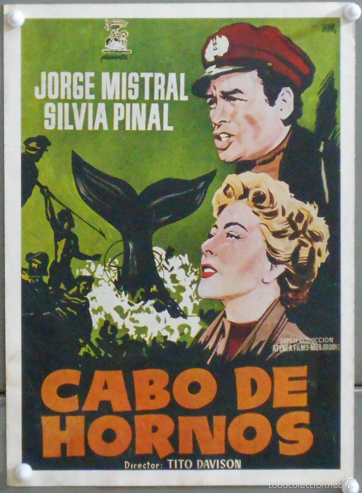 Cinema: G6576 CABO DE HORNOS JORGE MISTRAL SILVIA PINAL GUIA ORIGINAL CHAMARTIN ESTRENO