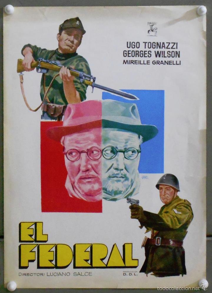 Cinema: G6579 EL FEDERAL UGO TOGNAZZI GUIA ORIGINAL CHAMARTIN ESTRENO