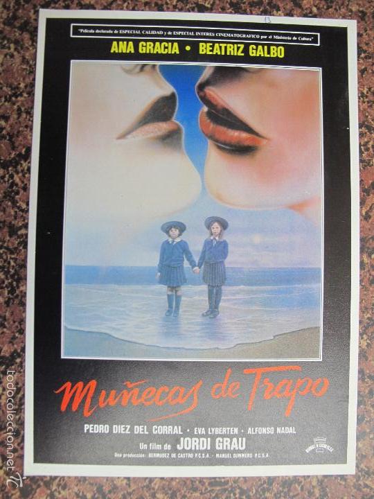 Cine: TED711 mu&ntilde;ecas de trapo 10 GUIAS X 25&euro; 100GUIASX130&euro; ENVIOS INCLUIDOS