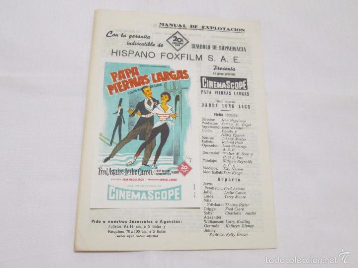Cine: PAPA PIERNAS LARGAS - FRED ASTAIRE // LESLIE CARON // ETC. - 20TH - SIN A&Ntilde;O