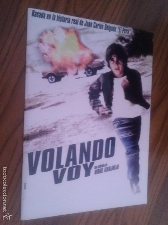 Cinema: VOLANDO VOY.  GUIA PUBLICITARIA. CART&Oacute;N A COLOR. CON GRAPA Y 36 P&Aacute;GINAS BUEN ESTADO. RARO