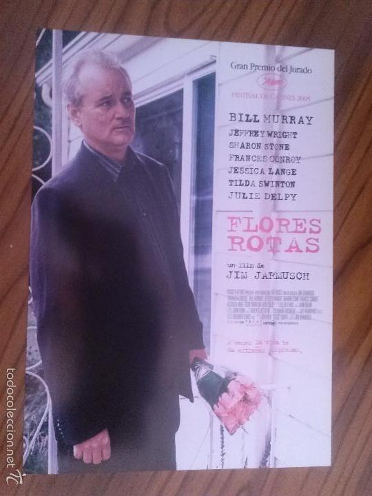 Cinema: FLORES ROTAS GUIA PUBLICITARIA. A4 A COLOR EN CART&Oacute;N. BUEN ESTADO. RARO