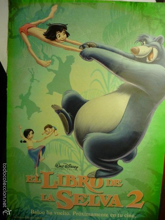 Cine: guia el libro de la selva 2.-disney &iexcl;&iexcl;&iexcl; SOLO UNA HOJA FICHAS Y ARGUMENTO&iexcl;&iexcl;&iexcl;