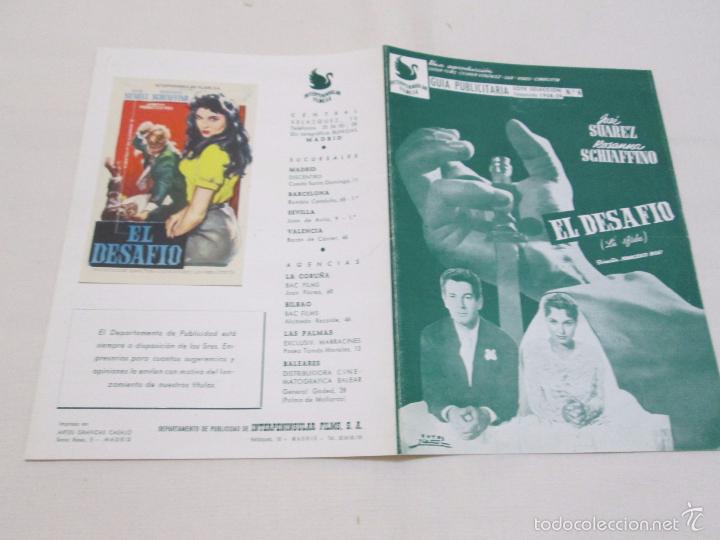 Cinema: EL DESAFIO - JOSE SUAREZ - INTERPENINSULAR FILMS S.A.