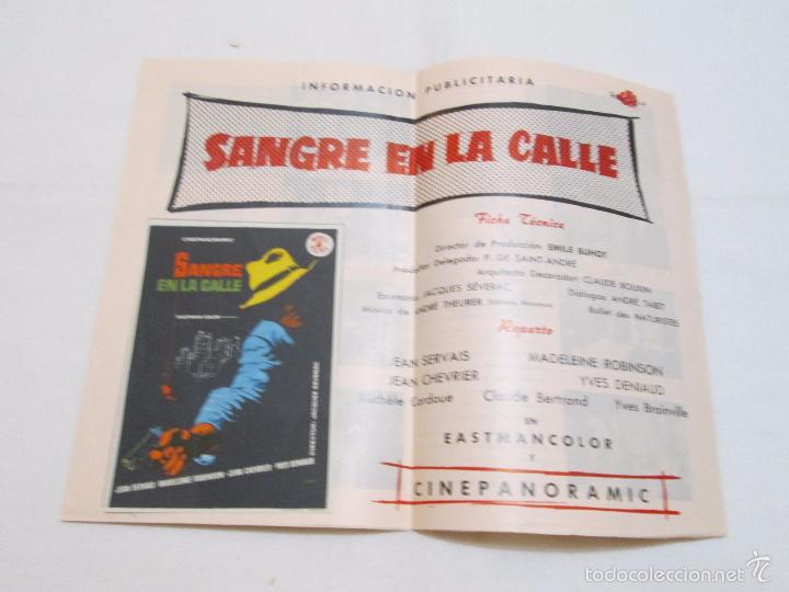 Cinema: SANGRE EN LA CALLE - JEAN SERVAIS - ROSA FILMS