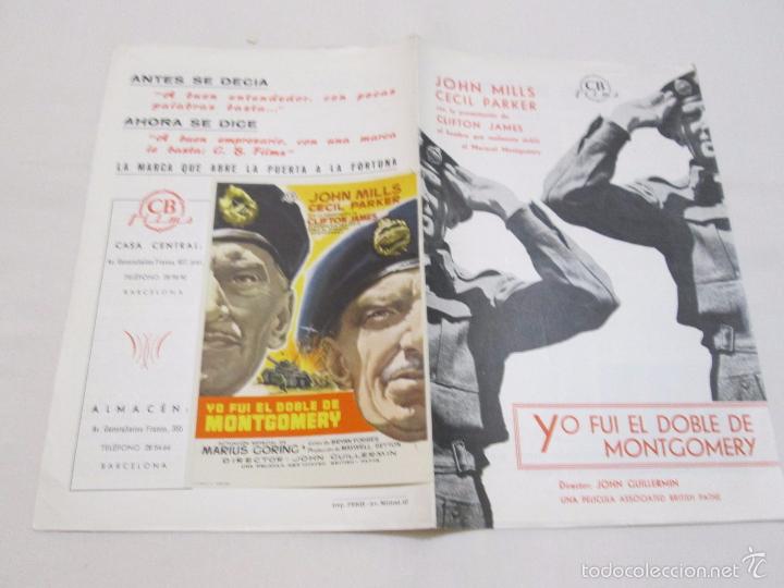 Cinema: YO FUI EL DOBLE DE MONTGOMERY - JOHN MILLS - CB FILMS