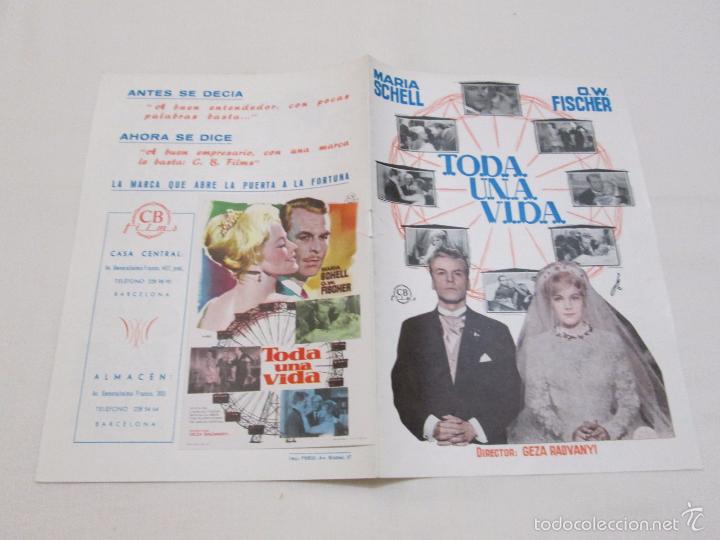 Cinema: TODA UNA VIDA - MARIA SCHELL - CB FILMS