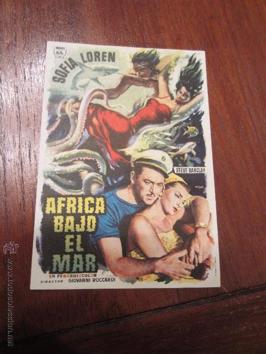 Cine: AFRICA BAJO EL MAR SOFIA LOREN