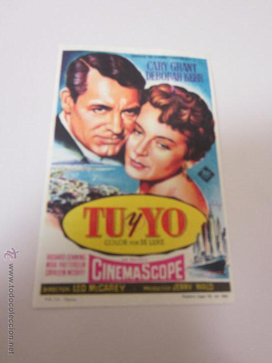 Cine: TU Y YO CARY GRANT DEBORAH KERR