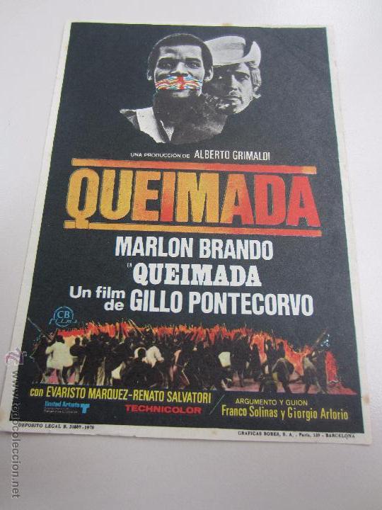 Cine: QUEIMADA MARLON BRANDO PONTECORVO