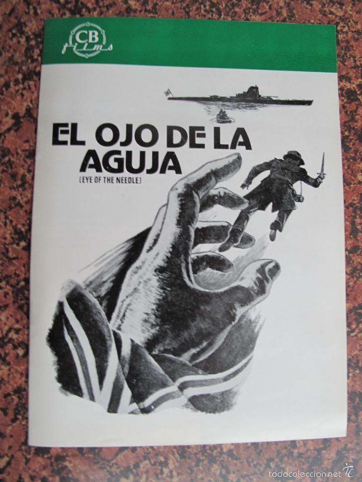 Cin&eacute;ma: TED1042 EL OJO DE LA AGUJA 10 GUIAS 25&euro; O 100 GUIAS 150&euro; CON ENVIO