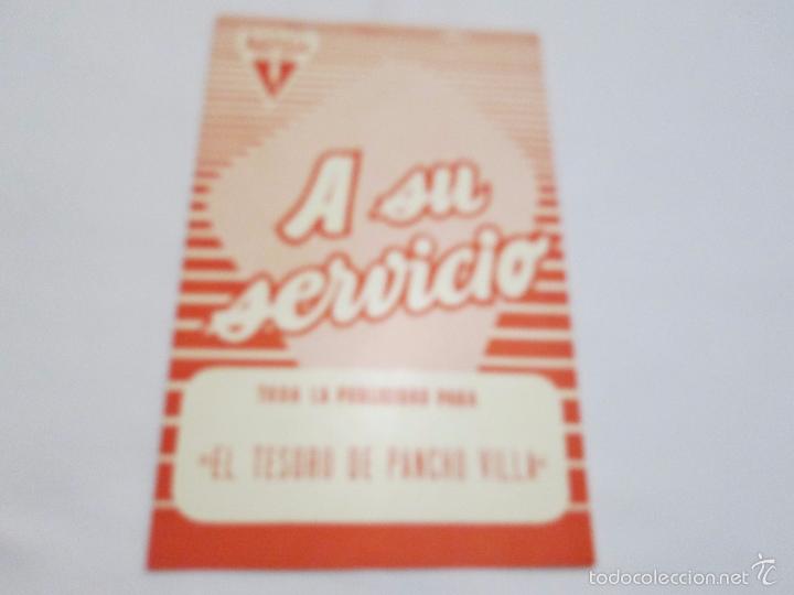 Cine: EL TESORO DE PANCHO VILLA - RORY CALHOUN - RADIO FILMS - A SU SERVICIO