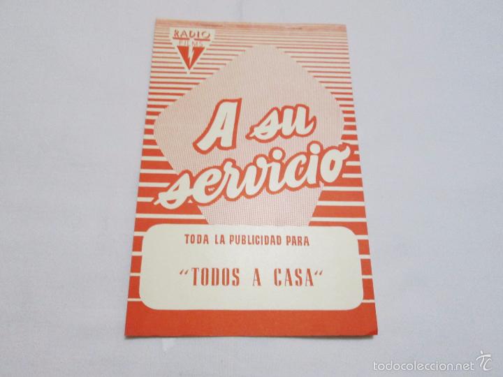 Cinema: TODOS A CASA - ALBERTO SORDI - RADIO FILMS - A SU SERVICIO
