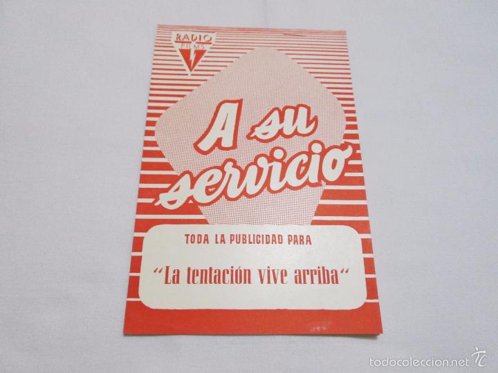 Cine: LA TENTACION VIVE ARRIBA - MARILYN MONROE - RADIO FILMS - A SU SERVICIO