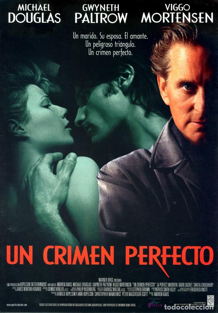 Cine: UN CRIMEN PERFECTO (GU&Iacute;A ORIGINAL SIMPLE CON FOTOS)