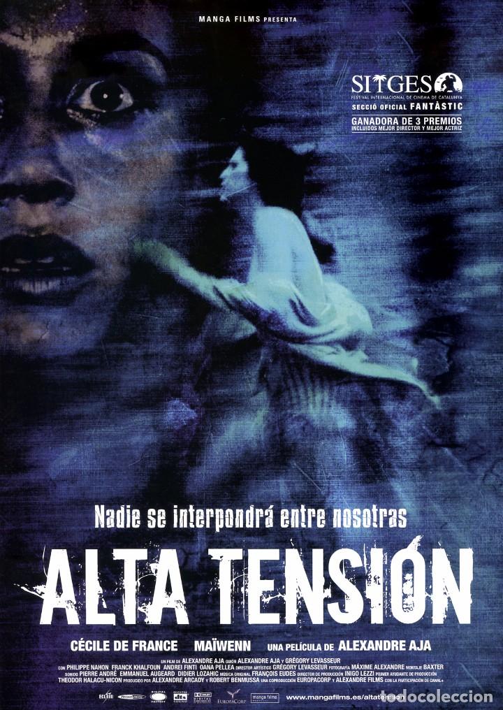 Cine: ALTA TENSION (GU&Iacute;A ORIGINAL SIMPLE CON FOTOS) TERROR