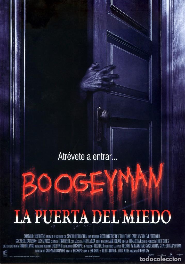 Cine: BOOGEYMAN LA PUERTA DEL MIEDO (GU&Iacute;A ORIGINAL DOBLE CON FOTOS) TERROR