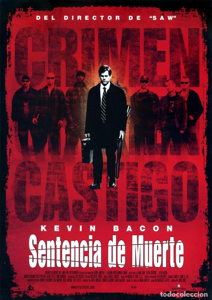 Cinema: SENTENCIA DE MUERTE (GU&Iacute;A ORIGINAL DE LUJO 6 P&Aacute;GINAS  CON FOTOS)