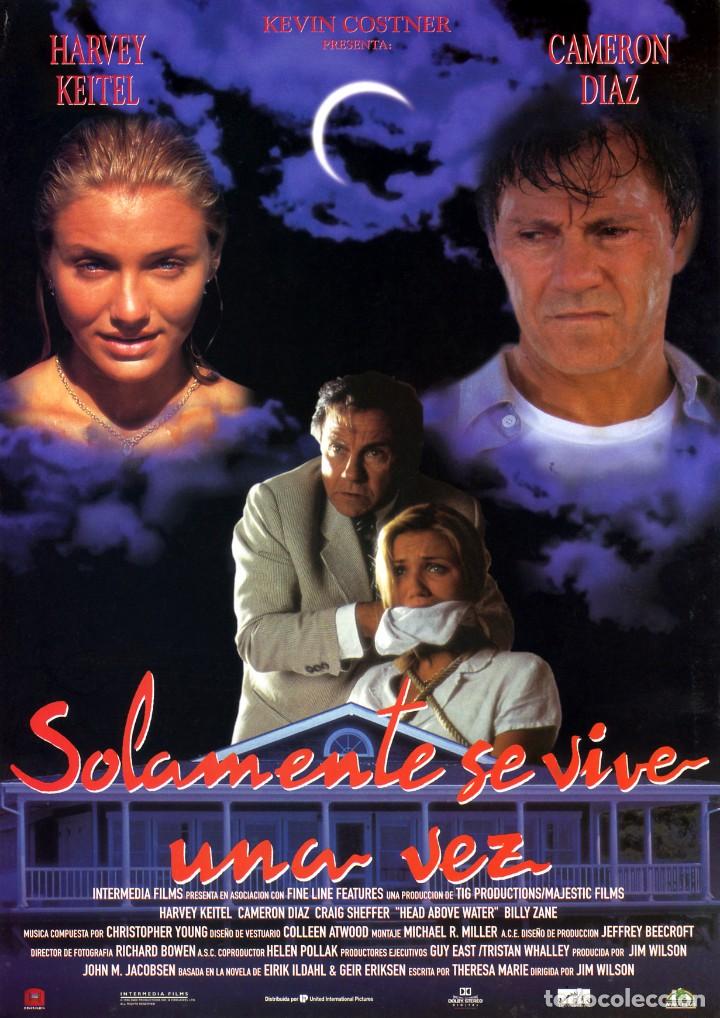 Cinema: SOLAMENTE SE VIVE UNA VEZ (GU&Iacute;A ORIGINAL DOBLE CON FOTOS) CAMERON DIAZ
