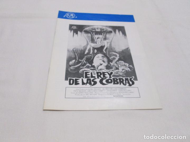 Cinema: EL REY DE LAS COBRAS - FRITZ WEAVER - CB FILMS