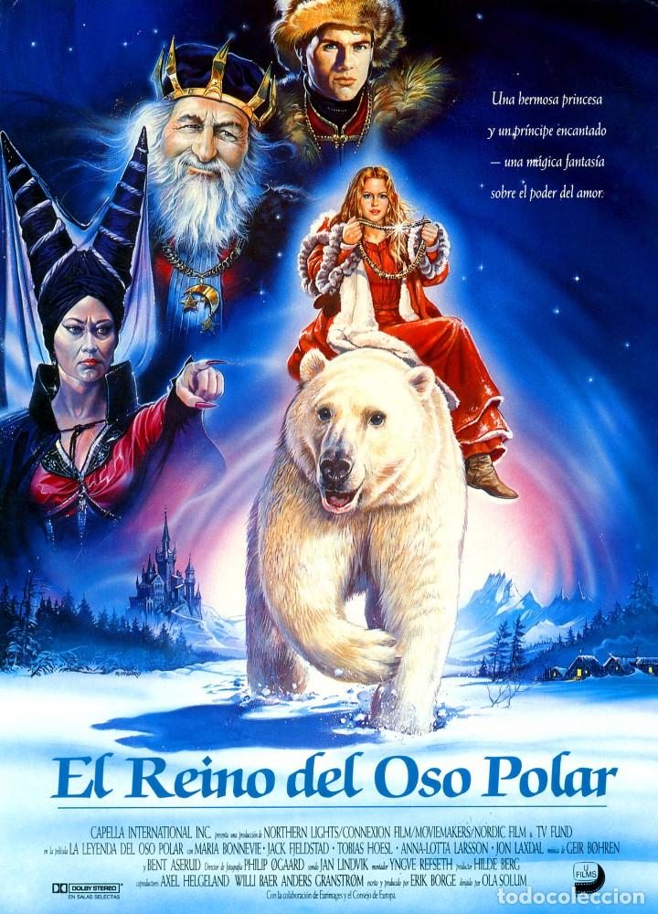 Cinema: EL REINO DEL OSO POLAR (GU&Iacute;A ORIGINAL SIMPLE  DE SU ESTRENO EN ESPA&Ntilde;A CON FOTOS)