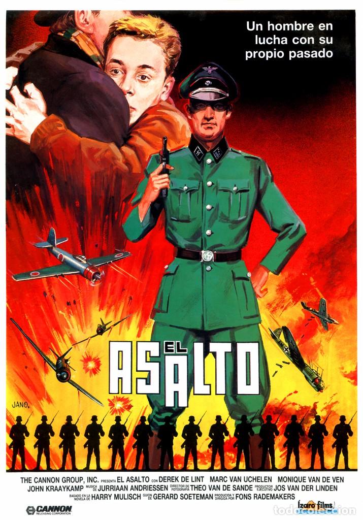 Cine: EL ASALTO (GU&Iacute;A ORIGINAL SIMPLE DE SU ESTRENO EN ESPA&Ntilde;A CON FOTOS)