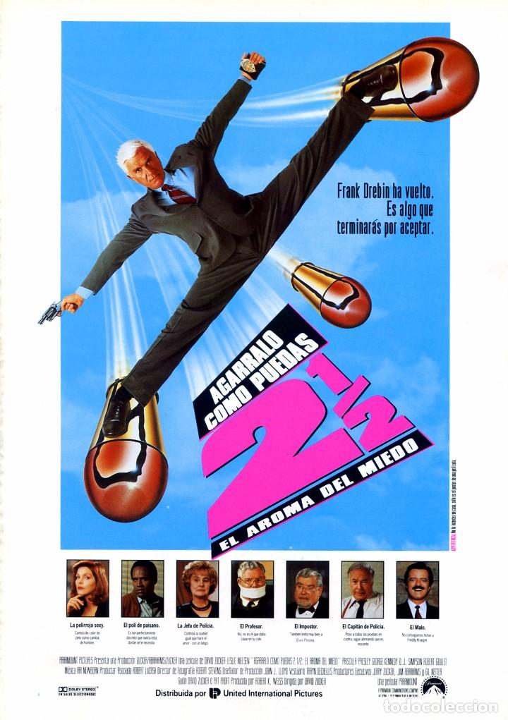 Cine: AGARRALO COMO PUEDES 21/2  (GU&Iacute;A ORIGINAL DOBLE CON FOTOS)