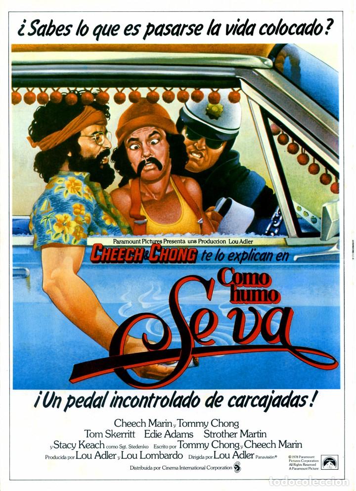 Cinema: COMO HUMO SE VA (GUIA ORIGINAL DOBLE CON FOTOS DE SU ESTRENO EN ESPA&Ntilde;A)