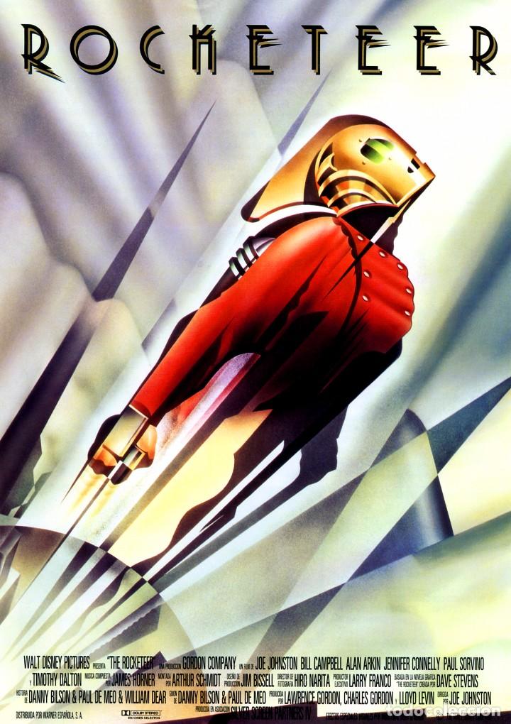 Cine: ROCKETEER (GU&Iacute;A ORIGINAL SIMPLE CON FOTOS DE SU ESTRENO EN ESPA&Ntilde;A)