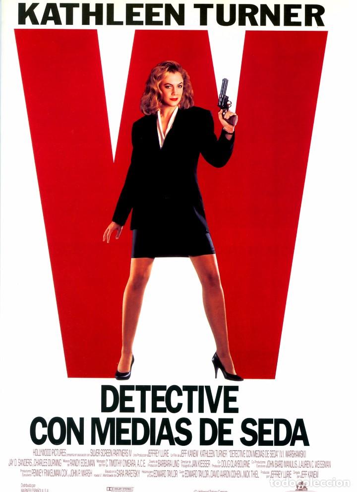 Cine: DETECTIVE CON MEDIAS DE SEDA  (GU&Iacute;A ORIGINAL SIMPLE CON FOTOS DE SU ESTRENO EN ESPA&Ntilde;A)
