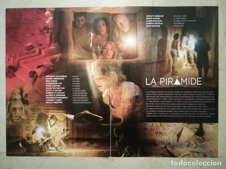 Cine: GUIA ORIGINAL DOBLE -A4- LA PIRAMIDE - TERROR