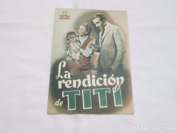 Cinema: LA RENDICION DE TITI - CLARA CALAMAI - CIFESA