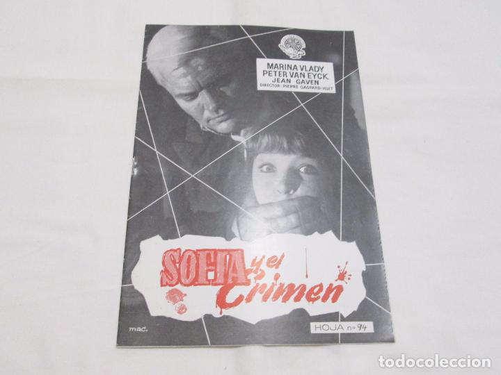 Cinema: SOFIA Y EL CRIMEN - MARINA VLADY - EXCLUSIVAS FLORALVA DISTRIBUCION (HOJA N&ordm; 94)