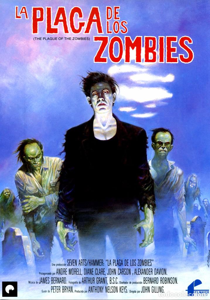 Kino: LA PLAGA DE LOS ZOMBIES (GU&Iacute;A ORIGINAL SIMPLE CON FOTOS FILMAYER) HAMMER DIRECTOR JOHN GILLING