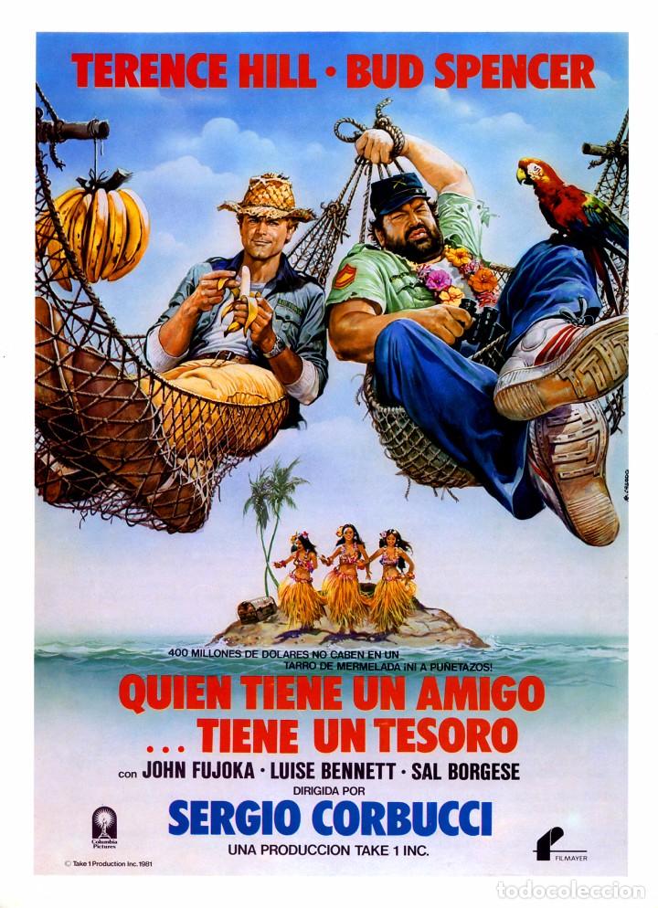 Cine: QUIEN TIENE UN AMIGO...TIENE UN TESORO (GU&Iacute;A ORIGINAL SIMPLE DE SU ESTRENO EN ESPA&Ntilde;A FILMAYER)