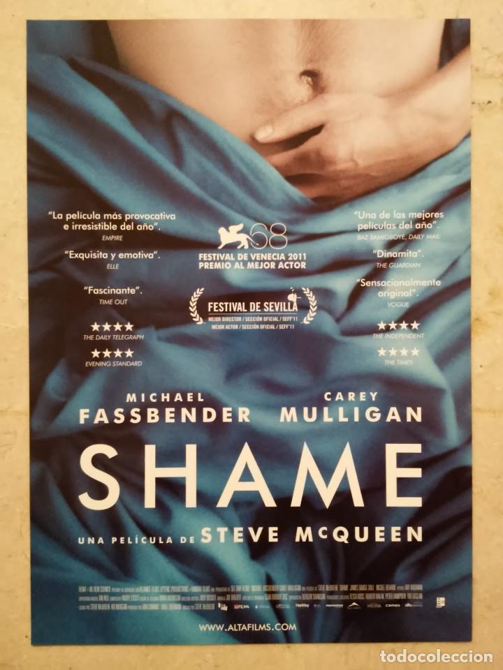 Cine: GUIA ORIGINAL -A4- SHAME - MICHAEL FASSBENDER - STEVE MCQUEEN