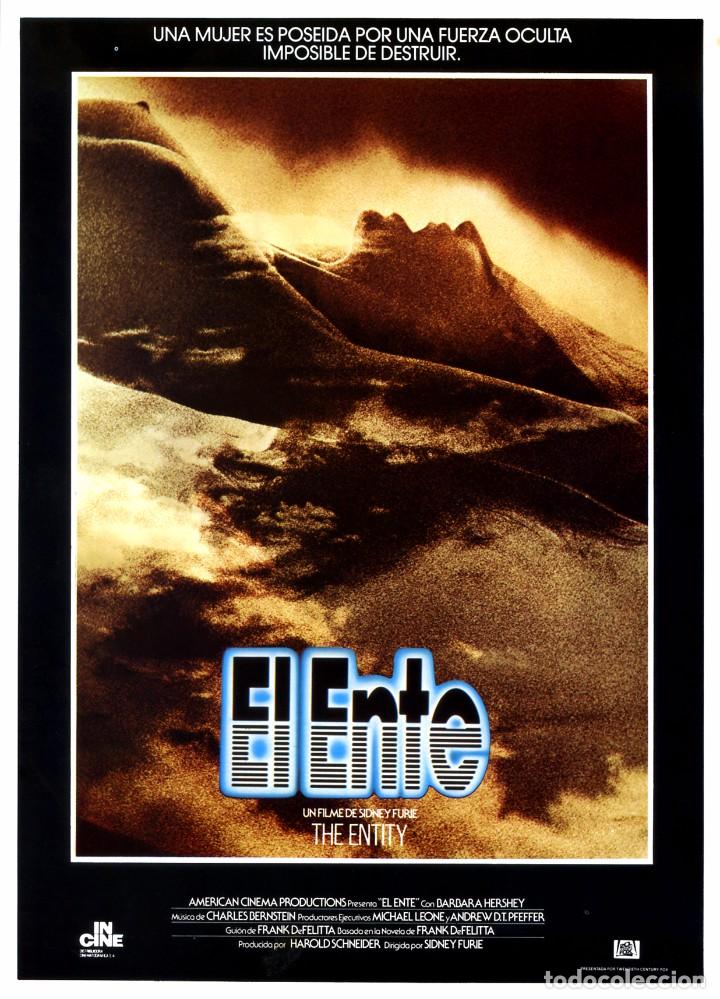 Cine: EL ENTE (GU&Iacute;A ORIGINAL SIMPLE DE SU ESTRENO EN ESPA&Ntilde;A) TERROR
