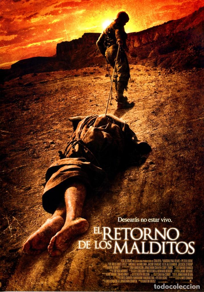 Kino: EL RETORNO DE LOS MALDITOS (GU&Iacute;A ORIGINAL DOBLE CON FOTOS DE SU ESTRENO EN ESPA&Ntilde;A) TERROR