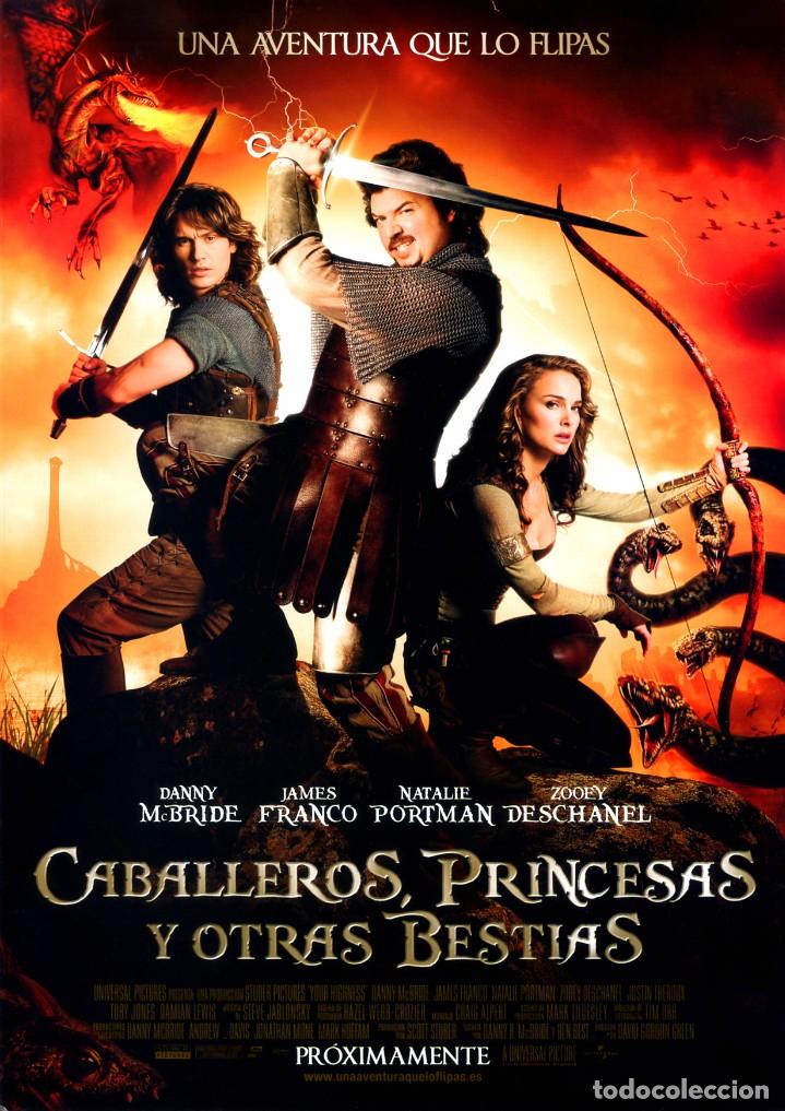 Cinema: CABALLEROS,PRINCESAS Y OTRAS BESTIAS (GU&Iacute;A ORIGINAL DOBLE DE SU ESTRENO EN ESPA&Ntilde;A) NATALIE PORTMAN