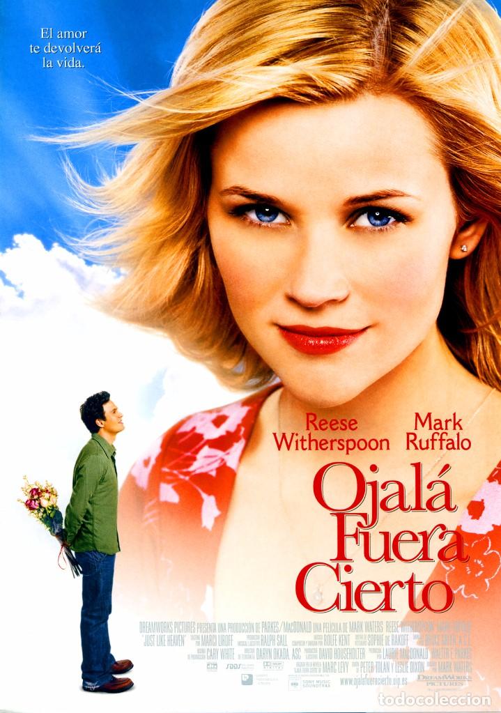 Cine: OJAL&Aacute; FUERA CIERTO (GU&Iacute;A ORIGINAL DOBLE CON FOTOS DE SU ESTRENO  EN ESPA&Ntilde;A)