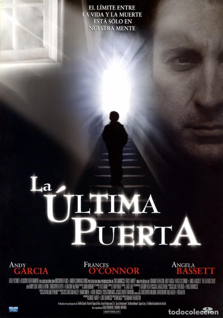 Cinema: LA ULTIMA PUERTA (GU&Iacute;A ORIGINAL SIMPLE CON FOTOS DE SU ESTRENO EN ESPA&Ntilde;A) ANDY GARCIA
