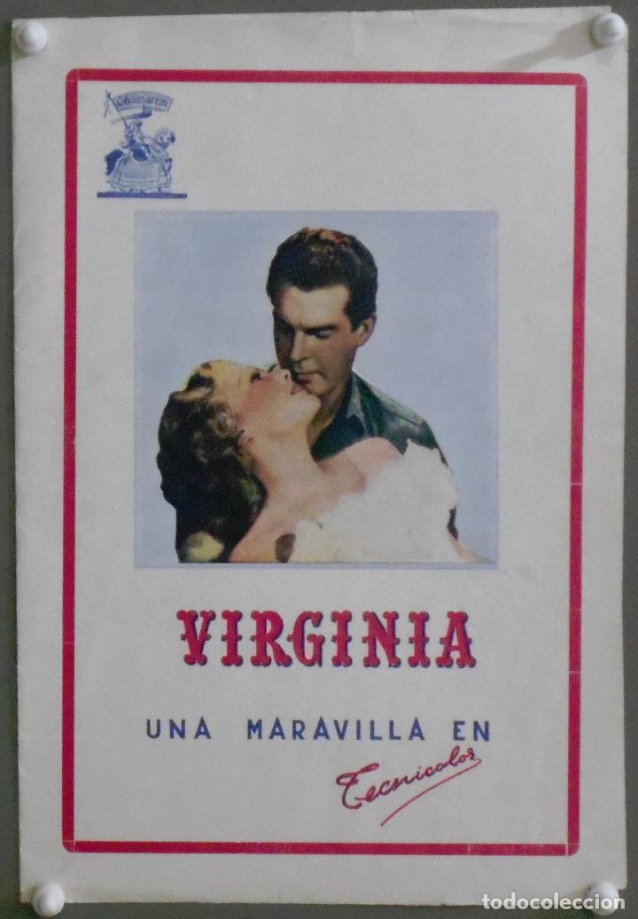 Cinema: G7120 VIRGINIA MADELEINE CARROLL FRED MACMURRAY GUIA ORIGINAL CHAMARTIN ESTRENO