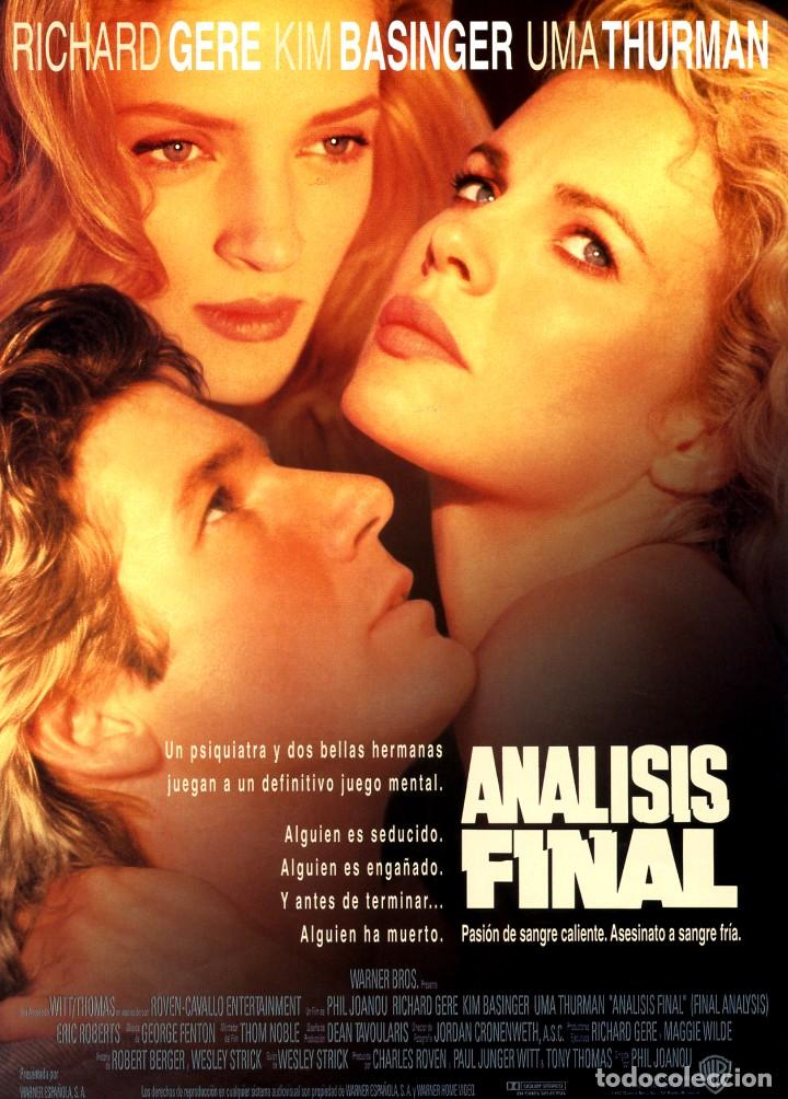 Cinema: ANALISIS FINAL  (GU&Iacute;A ORIGINAL SIMPLE DE SU ESTRENO EN ESPA&Ntilde;A)  KIM BARINGER - UMA THURMAN