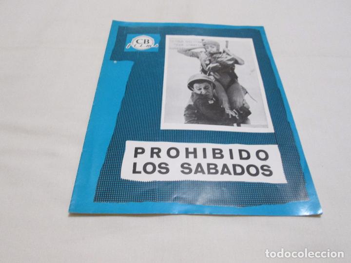 Cine: PROHIBIDOS LOS SABADOS - ROBERT HIRSCH - CB FILMS